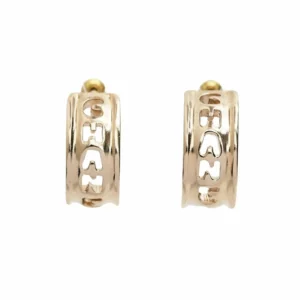 【未使用品】CHANEL CC 圈式耳環 E21577