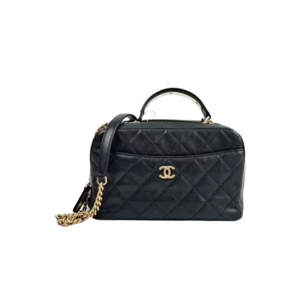 【二手】CHANEL CC FILIGREE 化妝箱 YY1795