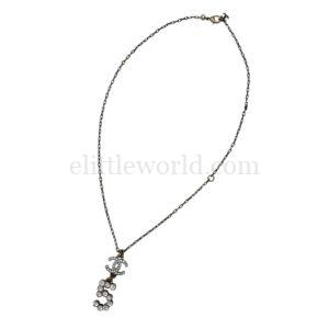 【二手】CHANEL CC NO.5 吊墜項鍊 AB3818 VV2359