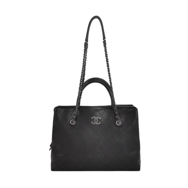 【二手】CHANEL CC 黑色單肩包 PD1198