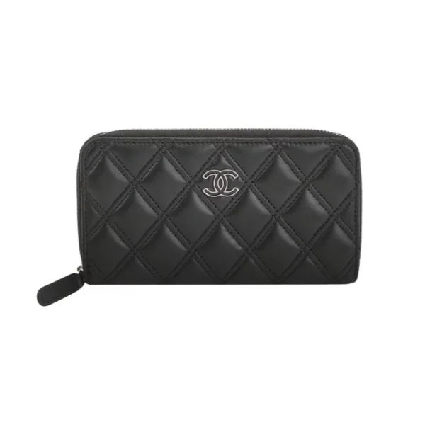 【二手】CHANEL CC 拉鍊錢包 PD1202