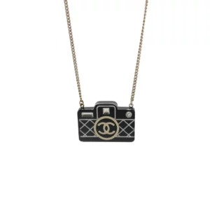 【二手】CHANEL CC 相機造型頸鏈 PD1297