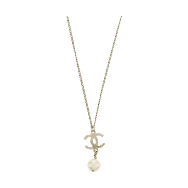 【二手】CHANEL CC 吊墜項鍊 PD1722