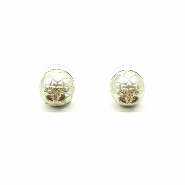 【二手】CHANEL CC 圓型耳環 RR1245