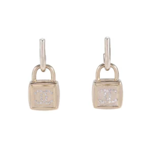 【二手】CHANEl CC 鎖耳環 RR1491