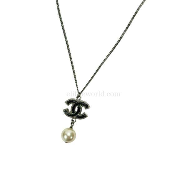 【二手】CHANEL CC 珍珠項鏈 VV2259