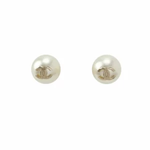 【二手】CHANEL CC 珍珠耳環 YY1663