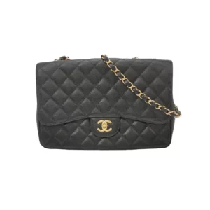 【二手】CHANEL CLASSIC FLAP 黑色手袋 PD1270