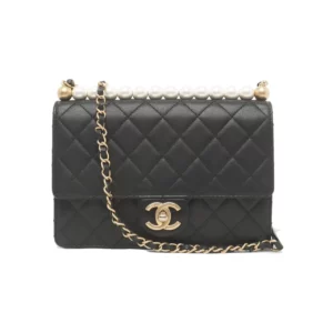 【二手】CHANEL CLASSIC VERTICAL PEARL 中號手袋 PD1112