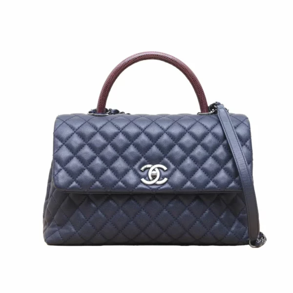 【二手】CHANEL COCO HANDLE 垂蓋手袋 A92992 VV2504