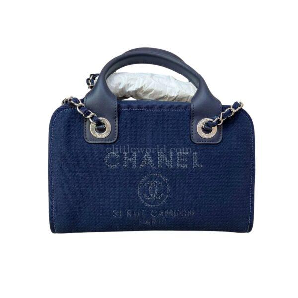 【全新】CHANEL DEAUVILLE 保齡袋 A92750 VV2306