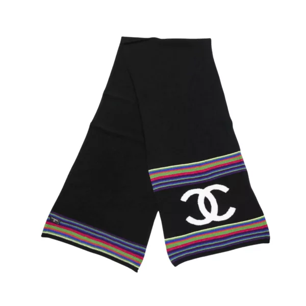 【全新】CHANEL 羊絨圍巾 E22764