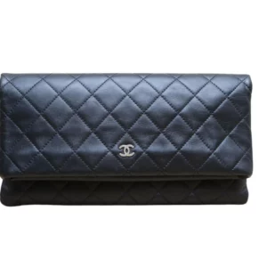 【二手】CHANEL 折疊式手拿包 EV0021