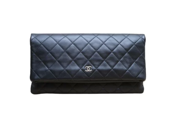 【二手】CHANEL 折疊式手拿包 EV0021