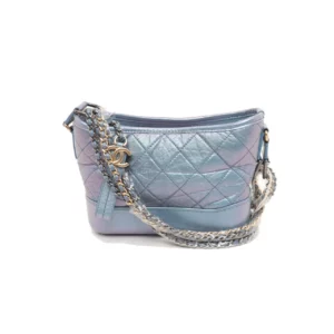【二手】CHANEL GABRIELLE HOBO 藍色手袋 PD1501