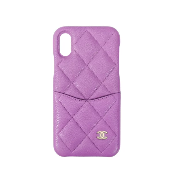 【二手】CHANEL IPHONE X 手機殼 A83568 E21356