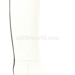 【二手】CHANEL LOGO貼花及膝靴 37