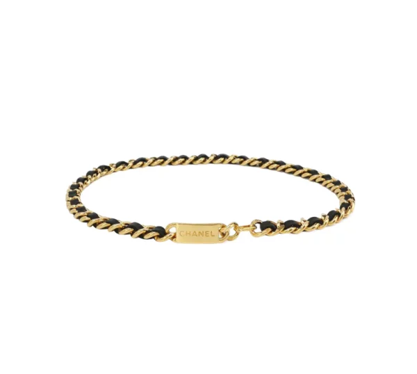 【二手】CHANEL 皮穿鏈字母LOGO腰帶 RR1729