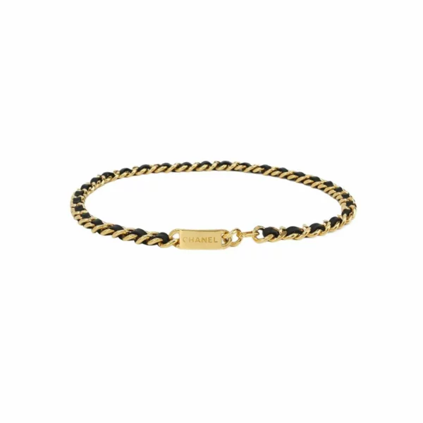 【二手】CHANEL 皮穿鏈字母LOGO腰帶 YY1162