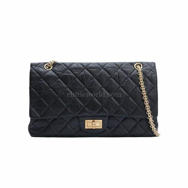 【二手】CHANEL MAXI 2.55 垂蓋手袋 A37590 VV2182