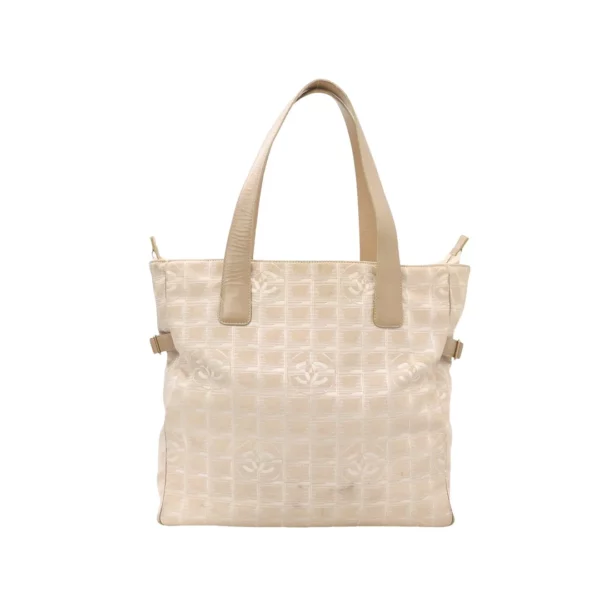 【中古】CHANEL NOUVELLE LIGNE VOYAGE 大號購物袋 A15825 S2172