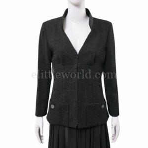【未使用品】CHANEL 呢絨外套 P55501 36 E22203