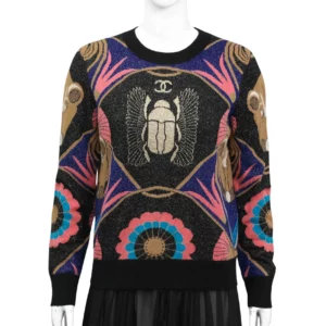 【二手】CHANEL 羊絨毛衣 P61659 38 E21922