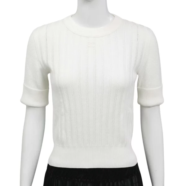 【二手】CHANEL 短袖襯衫 P70400 36 E21914