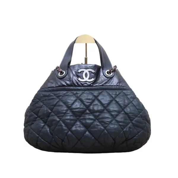 【二手】CHANEL 黑色手提袋 PD1465