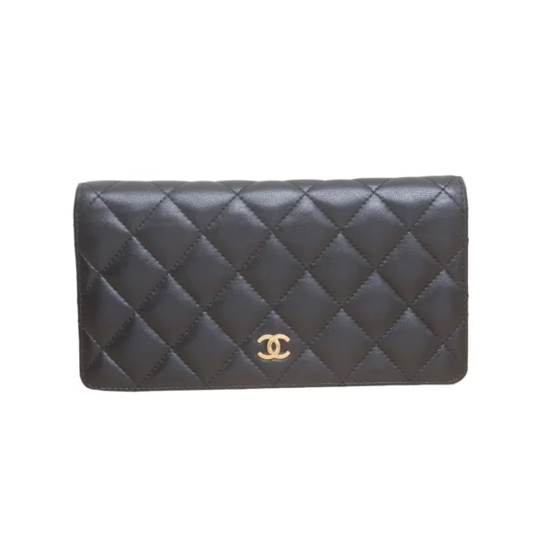 【二手】CHANEL 垂蓋長錢包 PD1537