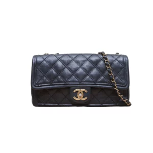 【二手】CHANEL 黑色翻蓋包 PD1558