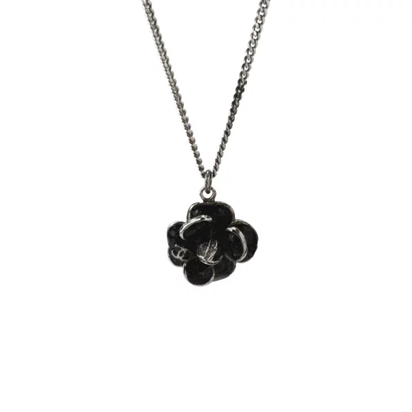 【二手】CHANEL 山茶花吊墜項鍊 PD1674