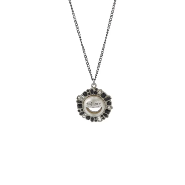【二手】CHANEL 笑臉項鍊 PD1676
