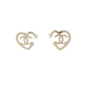 【二手】CHANEL 心形耳環 PD1679