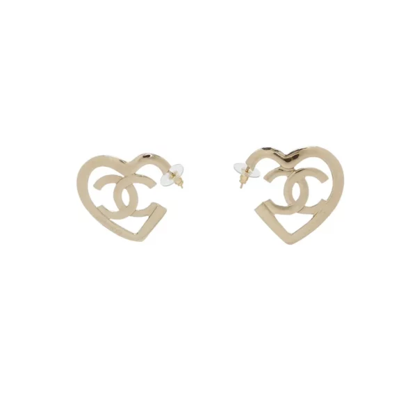 【二手】CHANEL 心形耳環 PD1679