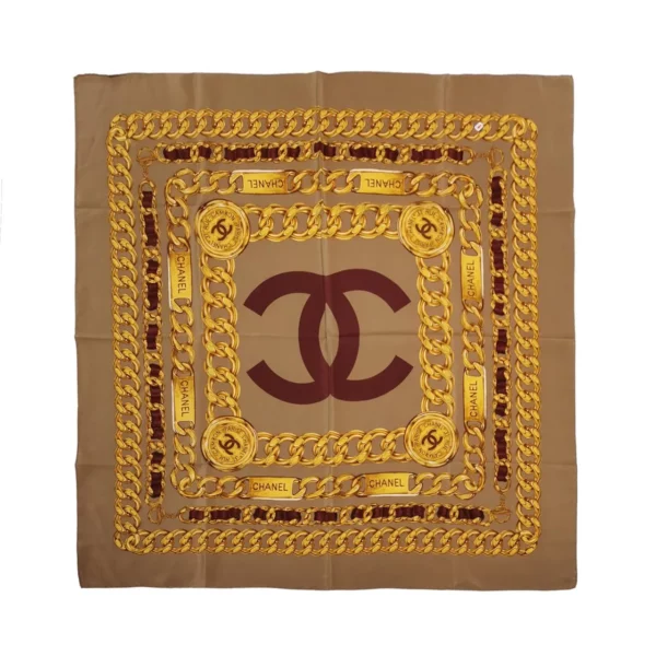 【二手】CHANEL 絲巾 PD1691