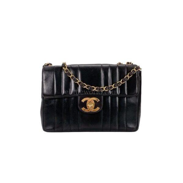 【二手】CHANEL 黑色翻蓋包 PD2083