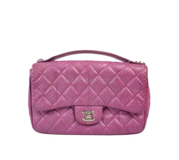 【二手】CHANEL 蛇皮垂蓋手袋 RR1860