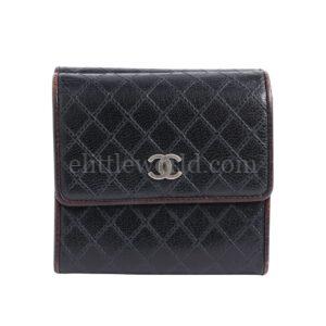 【二手】CHANEL 細號垂蓋銀包 S2930