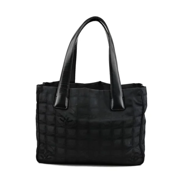 【二手】CHANEL TRAVEL LINE 黑色手提包 PD1410