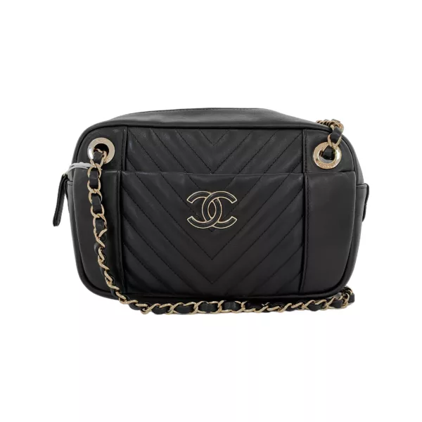 【二手】CHANEL V紋相機手袋 YY1495