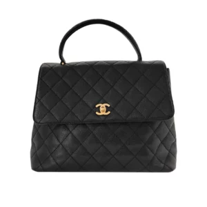 【中古】CHANEL VINTAGE KELLY 單肩包 PD1686