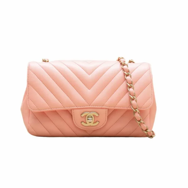 【二手】CHANEL 迷你垂蓋手袋 VV1920