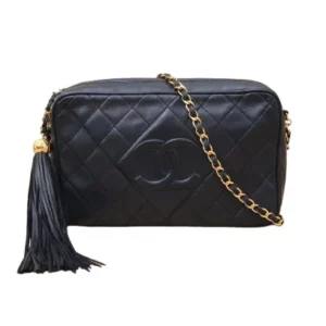【中古】CHANEL 流蘇相機手袋 VV2025