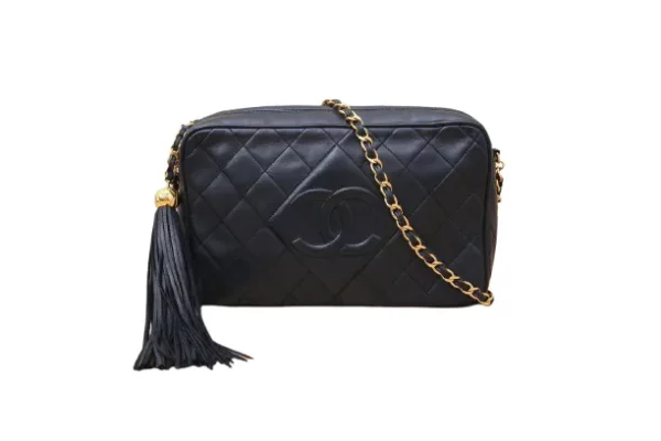 【中古】CHANEL 流蘇相機手袋 VV2025