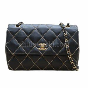 【中古】CHANEL 經典翻蓋手袋 VV2195