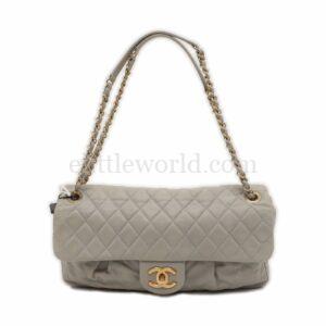 【二手】CHANEL 鏈條垂蓋手袋 VV2243