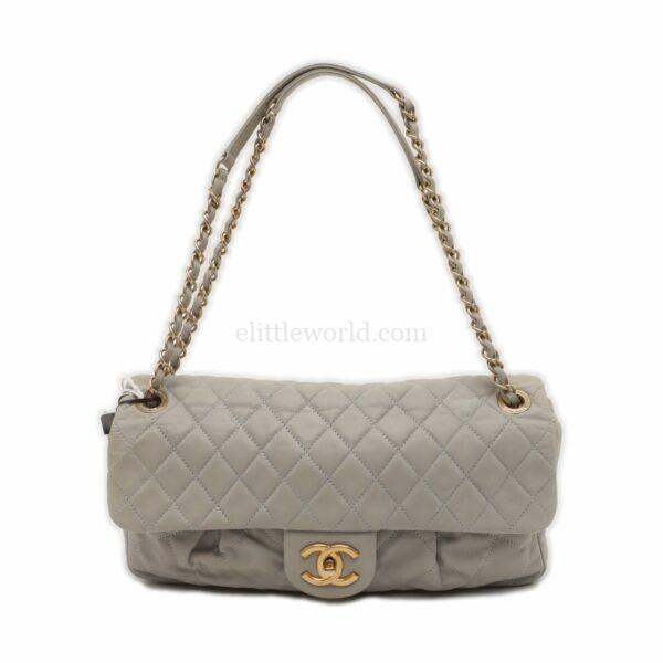 【二手】CHANEL 鏈條垂蓋手袋 VV2243