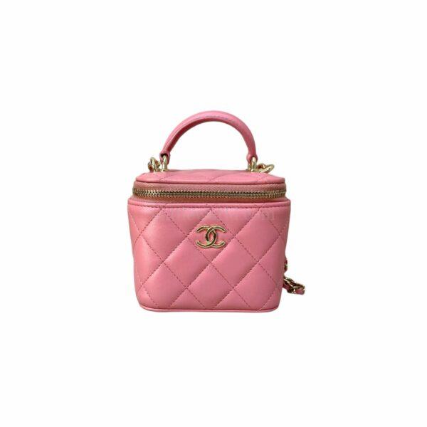 【二手】CHANEL 迷你鏈條梳妝袋 VV2291