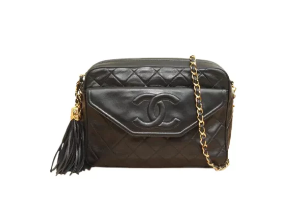 【中古】CHANEL 流蘇相機手袋 VV2519